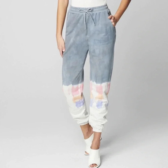 blankNYC set tie dye lounge sweatshirt/pants size large - Picture 5 of 6